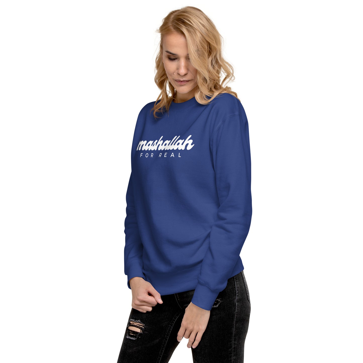 Mashallah for Real Unisex Premium Sweatshirt