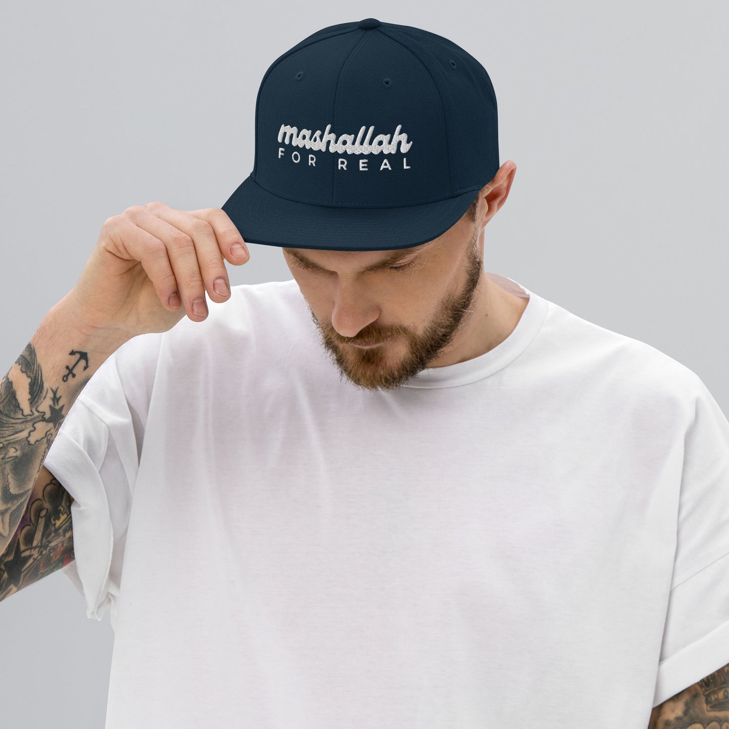 Mashallah for Real Classic Snapback Hat
